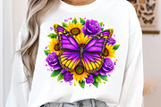 Butterfly Sublimation Clipart, an Illustration by SinaCreation (Thumbnail 5 of 6)