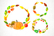 Autumn collection, a Background Graphic by ViktoriaLapshyna (Thumbnail 3 of 10)