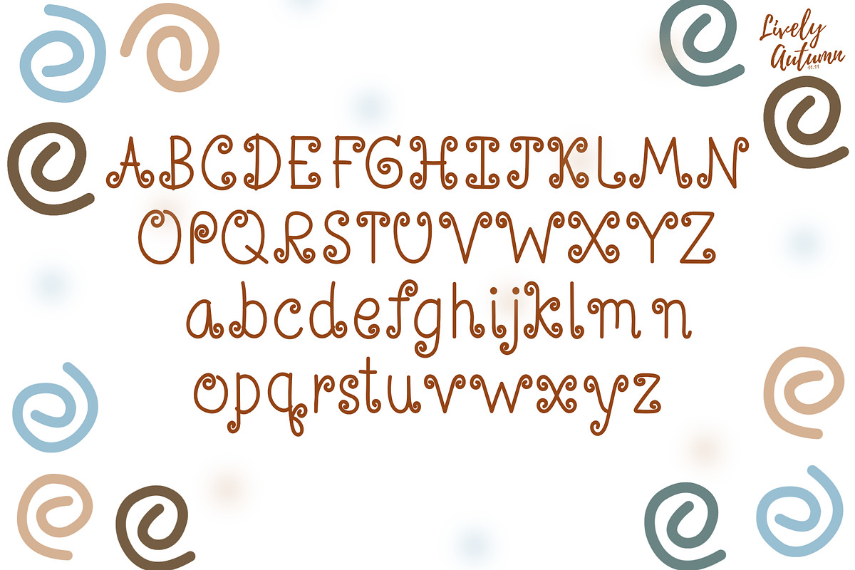 Rolly Font, a Symbol Font by LivelyAutumn11.11 (Photo 2 of 4)