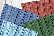 Wood Digital Paper- Colored, a Texture Graphic by The Digital Download Shop (Thumbnail 3 of 3)
