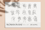 One Line Art Woman Boho, a Person Illustration by velychko.ua (Thumbnail 6 of 8)
