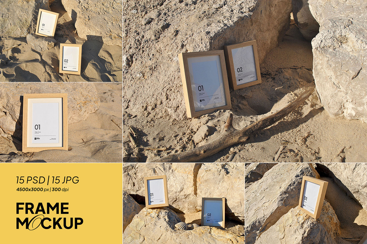Ocean Sand | Frame Mockup, a Household Mockup by KetteCreate (Photo 11 of 16)