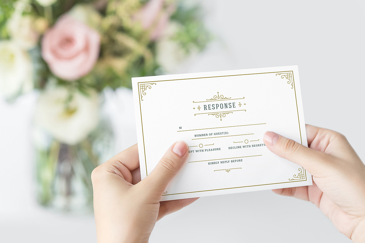 Wedding Invitation Suite, an Invitation Template by Vasya Kobelev (Photo 6 of 9)