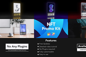 NFT Promo Kit - FCPX & Apple Motion, a Templates & Theme by Poly Artboard