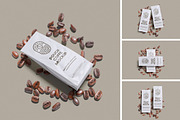 Coffe Pouch Mockup, a Packaging Mockup by Pikachudesign (Thumbnail 1 of 5)