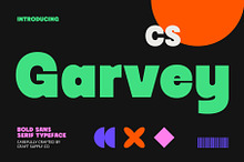 CS Garvey – Bold Font