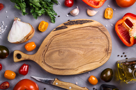 Vegetables for cooking stock photo containing tomatoes and cherry, a Food & Drink Photo by Valeriia • Svitlini