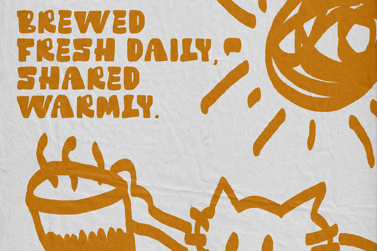 BONNIE BOLD FUN TYPEFACE, a Sans Serif Font by ZAL STUDIO (Photo 4 of 7)