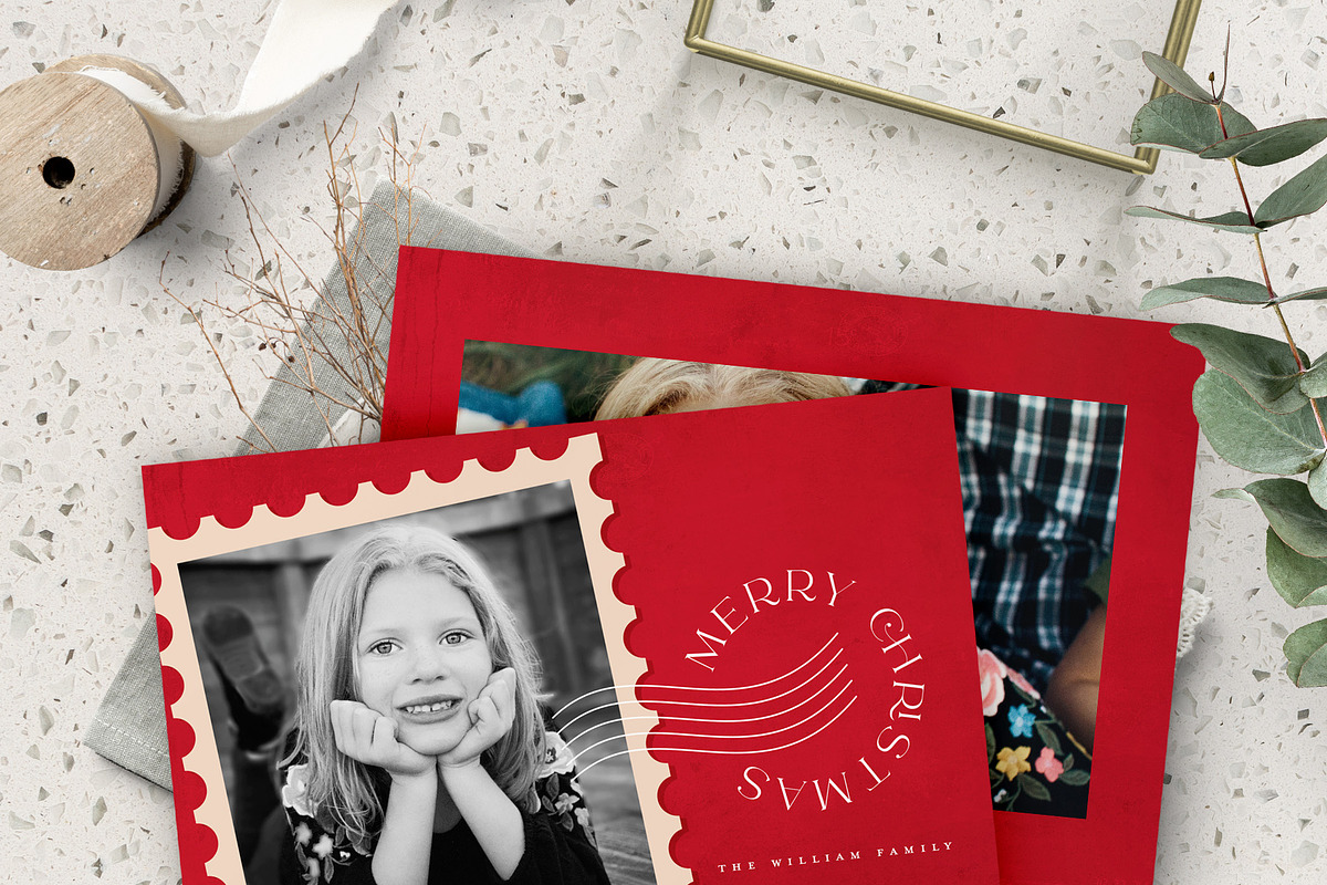 Christmas card templates 2023, a Card Template by 7th Avenue Designs (Photo 5 of 21)