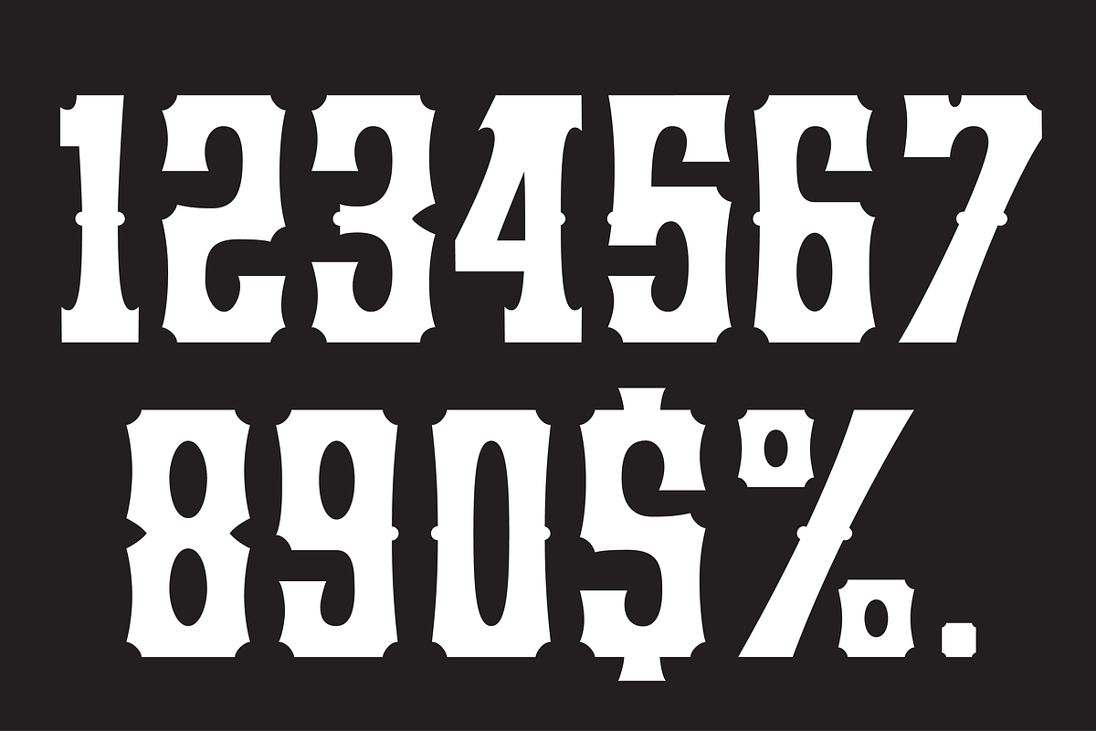 Yuma Numerals preview 2