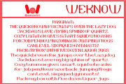 Authentic Style font, a Sans Serif Font by weknow (Thumbnail 6 of 8)