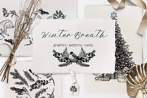 WINTER BREATH. Graphic Collection