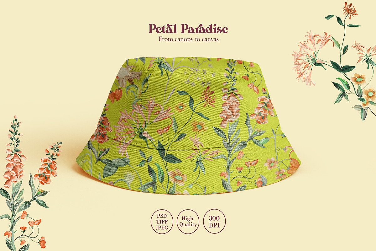 Petal Paradise Prints & Patterns, a Pattern Graphic by GND ART STUDIO (Photo 5 of 8)