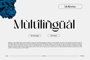 Melforine | History Display Font, a Sans Serif Font by Rissyletter Studio (Thumbnail 5 of 13)