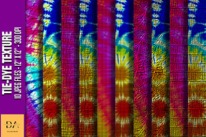 Tie-Dye Texture Digital Papers #98