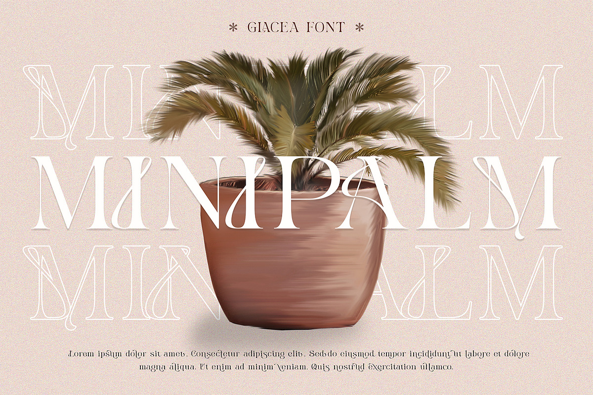 GLACEA - Display Font, a Font by Khoir (Photo 6 of 14)