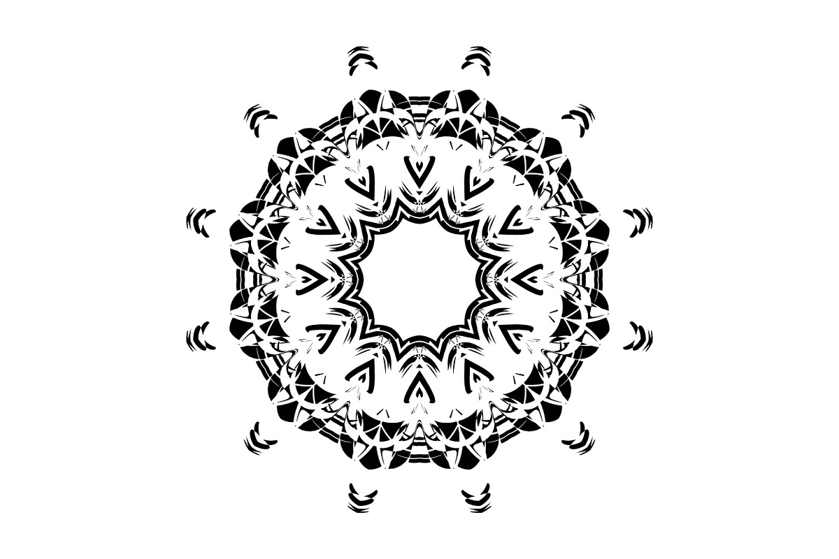 Decorative Mandala Digital Art Pack, a Decorative Illustration by NJ Himel (Photo 56 of 101)
