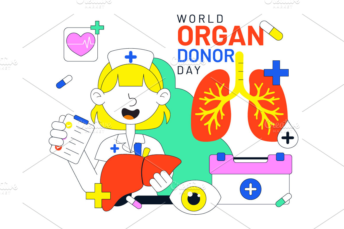 10 World Organ Donor Day, a Healthcare Illustration by denayunebgt (Photo 4 of 4)
