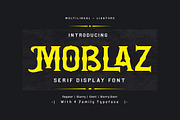 Moblaz - Serif Display Font, a Serif Font by twinstd (Thumbnail 1 of 10)