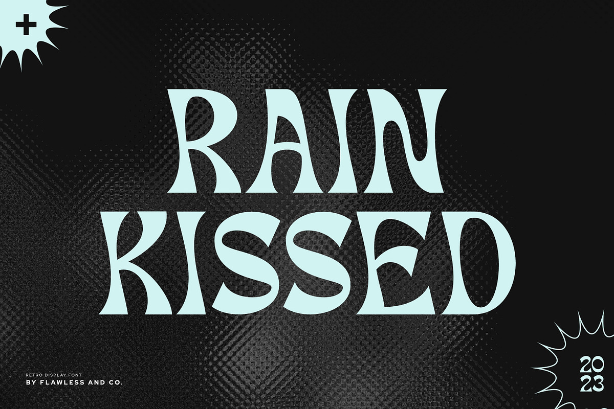 Retro Guns - Display Font Type, a Serif Font by Flawless And Co (Photo 6 of 10)