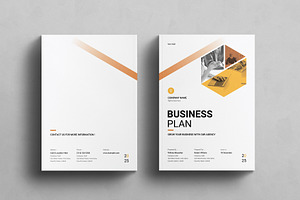 Business Plan Layout Design Template