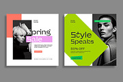 Modern Social Media Post Template, a Social Media Template by MightyDesign (Thumbnail 3 of 8)