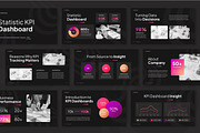 Statistic KPI Dashboard, a Presentation Template by Loin Studio (Thumbnail 4 of 4)