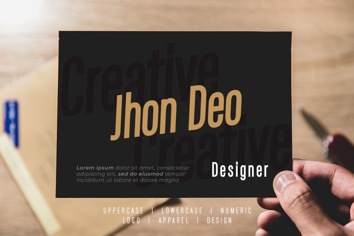 Tukimin Bold Font, a Sans Serif Font by yantodesign (Photo 4 of 8)