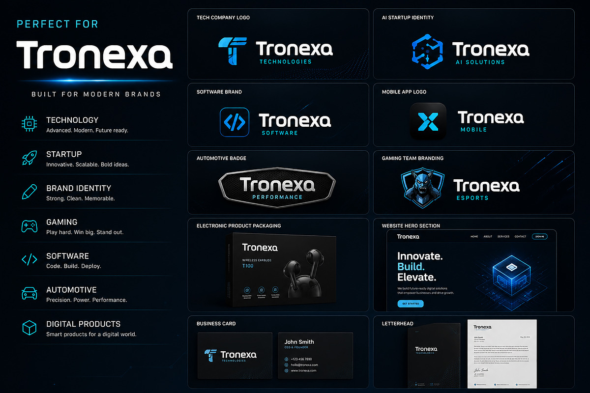 Tronexa, a Serif Font by Wow Magic (Photo 3 of 5)