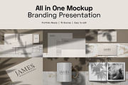 Branding and Visual Identity Mockup, a Pens & Pencil Mockup by Deeplab (Thumbnail 1 of 19)