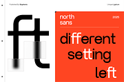 GC North Sans - Neo Modern Sans, a Sans Serif Font by Glyphonic (Thumbnail 8 of 15)