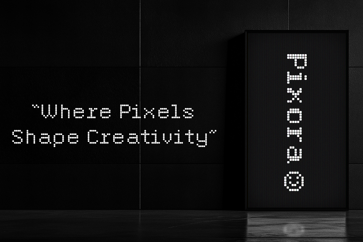 Alvera | Dot-Matrix Sans Typeface, a Sans Serif Font by By Kineks (Photo 3 of 9)