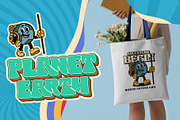 Retro Earth Globe Cartoon Character, an Illustration by Tekuni (Thumbnail 4 of 10)
