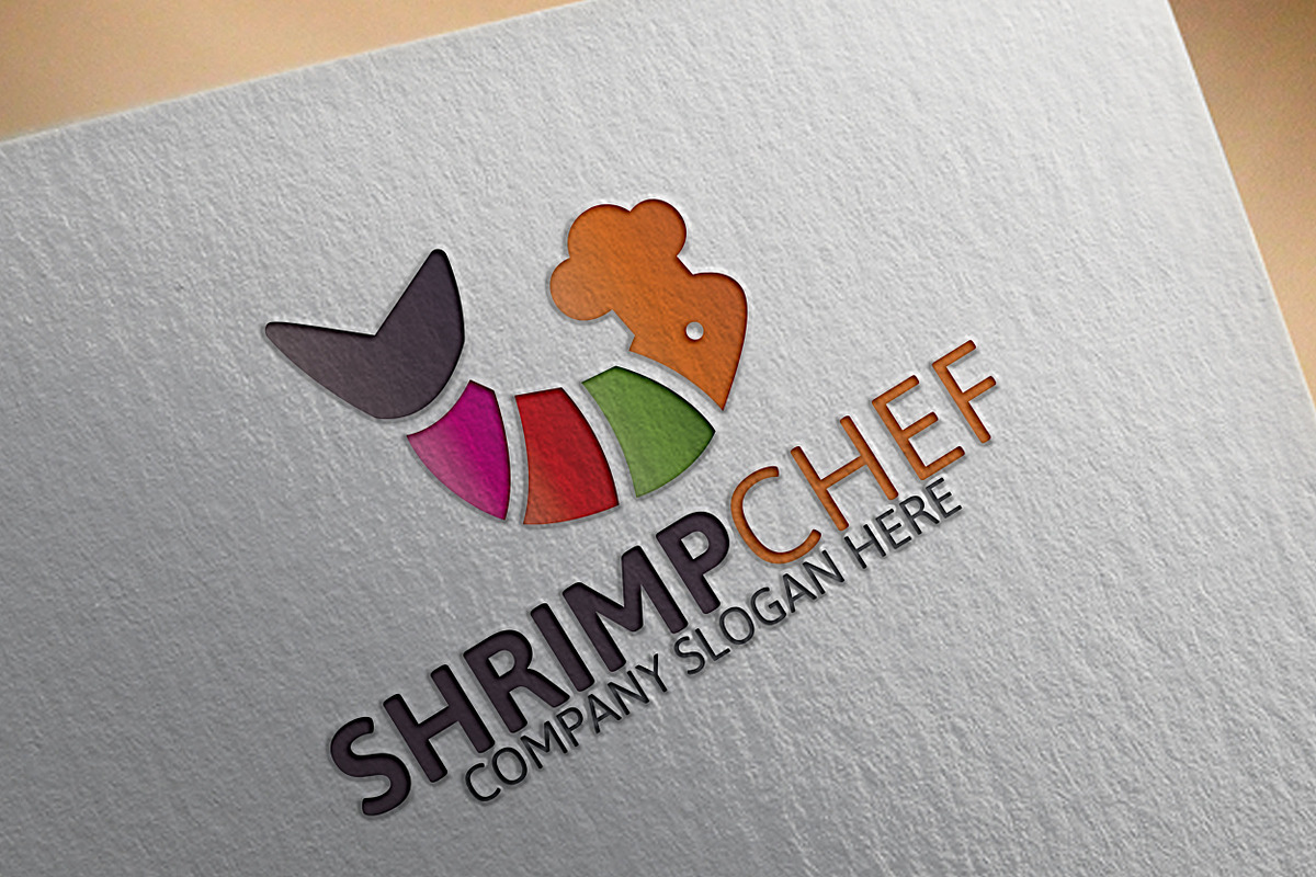 Shrimp Chef Logo, a Branding & Logo Template by Josuf Media (Photo 1 of 3)