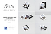 A4 Flyer Mockups Template, a Print Template by Orlin (Thumbnail 1 of 10)