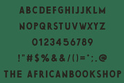 Titular Font - The African BookShop, a Sans Serif Font by Emma Make (Thumbnail 5 of 12)