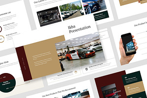 Ikba : Luxury Auto Powerpoint, a Presentation Template by Punkl Camp