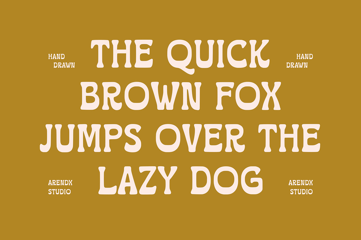 Gouder - Serif Vintage Display Font, a Serif Font by Arendxstudio (Photo 3 of 8)