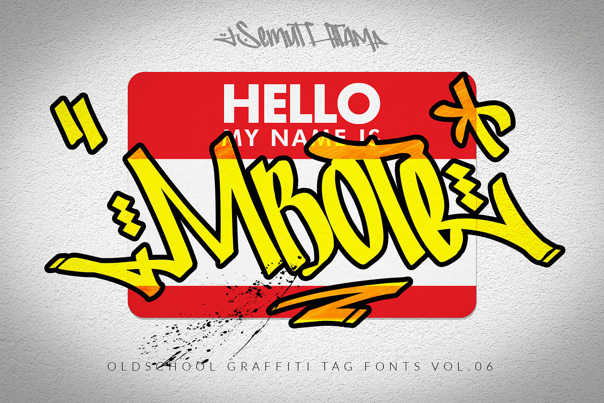 Tagging Empires - Graffiti Tag Font, a Blackletter Font by SemutHitam Creative (Photo 6 of 13)