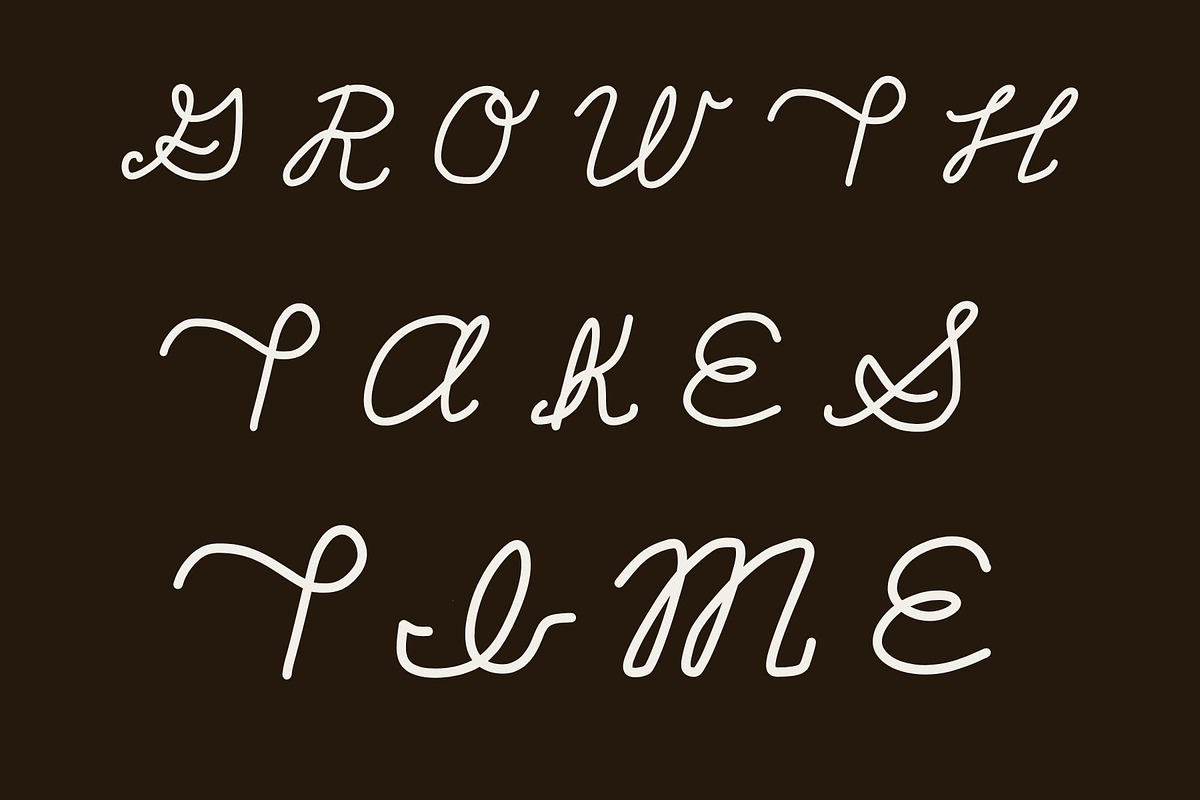 Cursive Practice a Hand-drawn Font, a Handwritten Font by Eryn Rose Design (Photo 11 of 11)