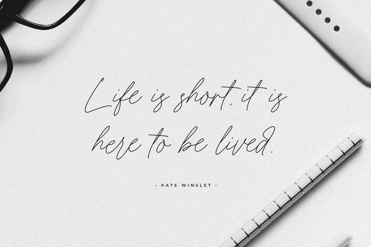 Merysville Charming Signature Font, a Script Font by Heinzel Std (Photo 17 of 18)