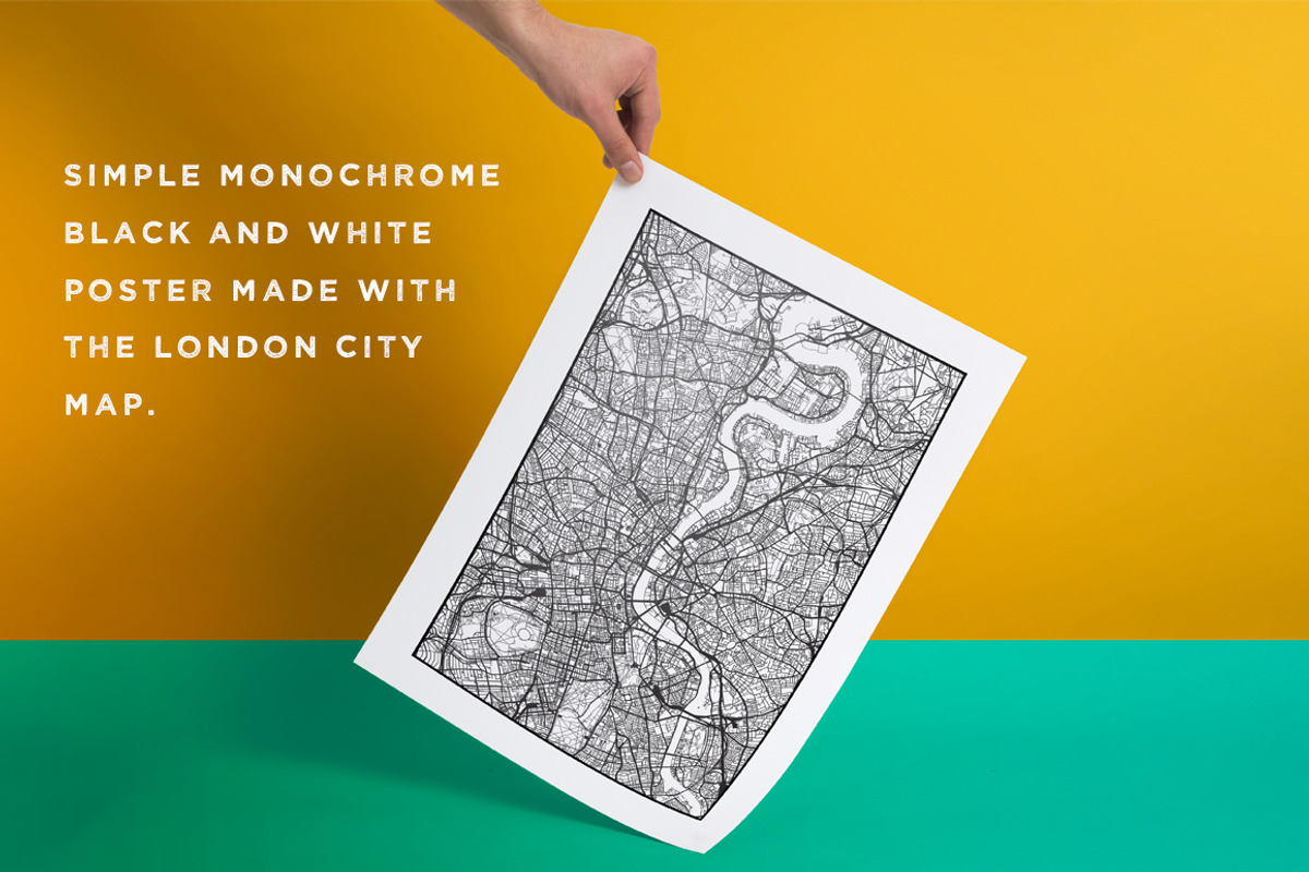 Paris city map. Vector and Jpg, a Transportation Illustration by ink drop (Photo 4 of 6)