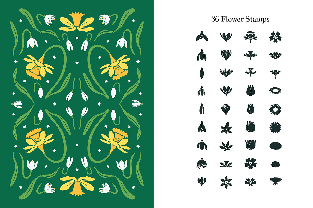 Spring Botanica for Procreate, a Brush Add-On by Pencil Twist (Photo 2 of 10)