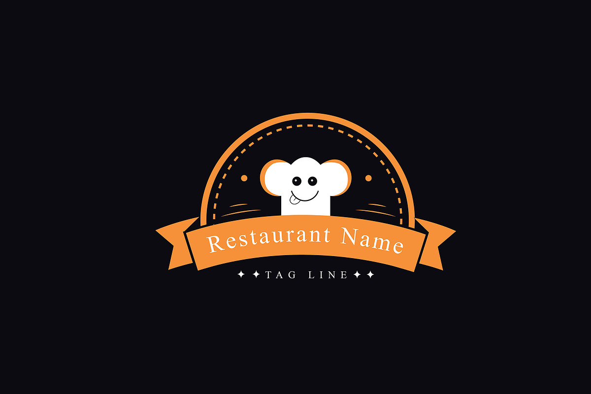 20 Cafe & Restaurent Logo Bundle, a Branding & Logo Template by CraftingStudio (Photo 4 of 11)