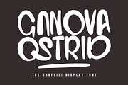 Ganova Ostrid Graffiti Font, a Handwritten Font by Maulana Creative (Thumbnail 1 of 7)