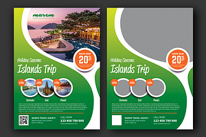 Travelling Flyer Template