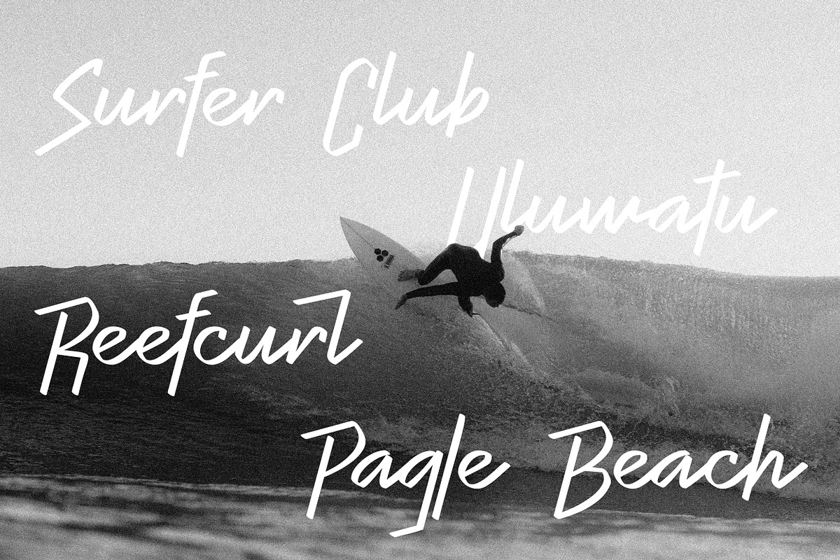 La Papela Aesthetic Script Font, a Script Font by Hishand Studio (Photo 4 of 8)