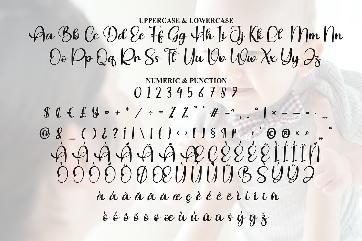 Darling Baby | Script Font, a Handwritten Font by Scratchones (Photo 7 of 8)
