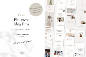 Pinterest Idea Pins Templates