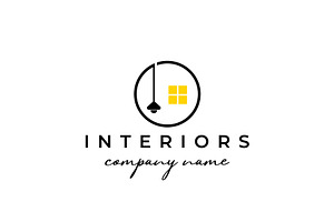 Simple and minimalist interior logo, a Branding & Logo Template by AlvinStd